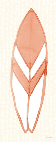 Laguna Surfboards II White Modern Wood Framed Art Print with Double Matting by Charro, Mercedes Lopez