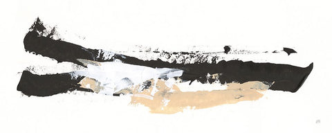 Scraping By III Black Modern Wood Framed Art Print by Paschke, Chris