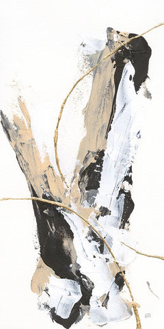 Composite I Black Modern Wood Framed Art Print by Paschke, Chris