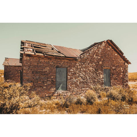 Welcome VII Black Modern Wood Framed Art Print by Larson, Nathan