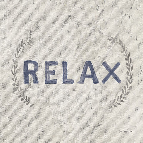 Victorian Bath Words II Sq White Modern Wood Framed Art Print with Double Matting by Nai, Danhui