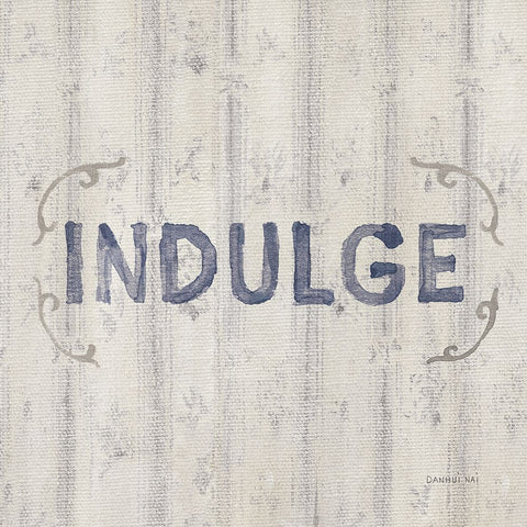 Victorian Bath Words IV Sq White Modern Wood Framed Art Print with Double Matting by Nai, Danhui