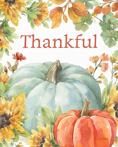 Autumn Breeze VIII White Modern Wood Framed Art Print with Double Matting by Trimbach, Leslie