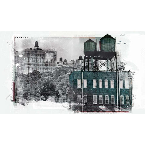 In good we trust Black Modern Wood Framed Art Print with Double Matting by Albers, Teis