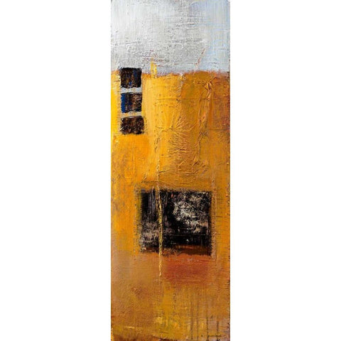 looking down Black Modern Wood Framed Art Print with Double Matting by Danckaert, Bea