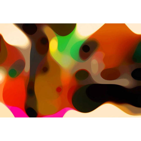 Evolution 38 Black Modern Wood Framed Art Print by Klipp, Ortwin