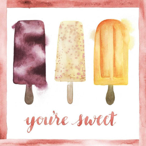 Chill Out III White Modern Wood Framed Art Print by Popp, Grace