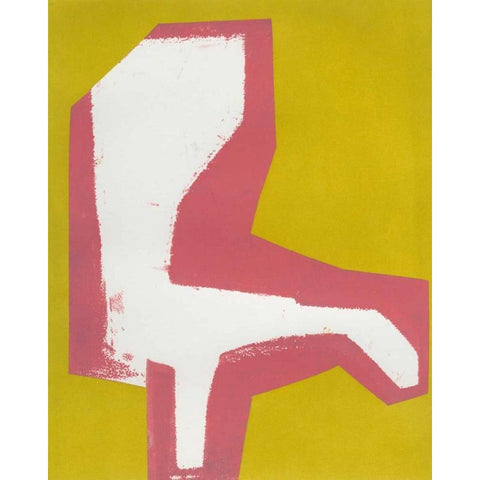 Signal White Modern Wood Framed Art Print by Delamater, Rob