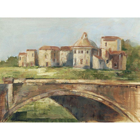 European River Bank II Black Modern Wood Framed Art Print by Harper, Ethan