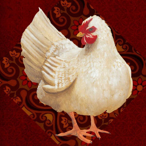 Yard Bird I Black Modern Wood Framed Art Print by Popp, Grace