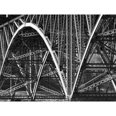 Structural Details IX Gold Ornate Wood Framed Art Print with Double Matting by Pica, Jeff