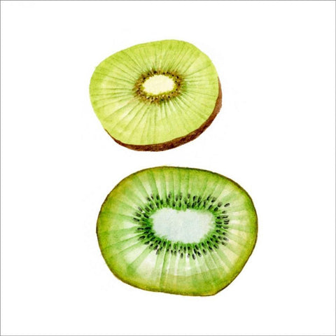 Love Me Fruit III Gold Ornate Wood Framed Art Print with Double Matting by Wang, Melissa