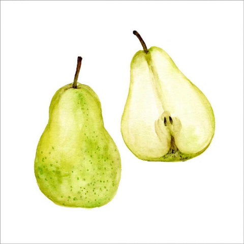 Love Me Fruit VII Gold Ornate Wood Framed Art Print with Double Matting by Wang, Melissa