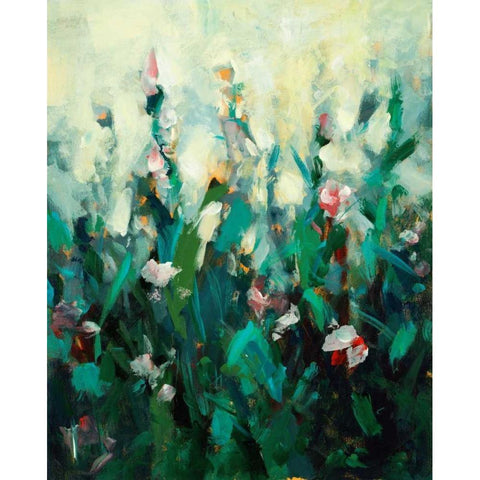 Ode to Monet 2 Black Modern Wood Framed Art Print by Dag, Inc.
