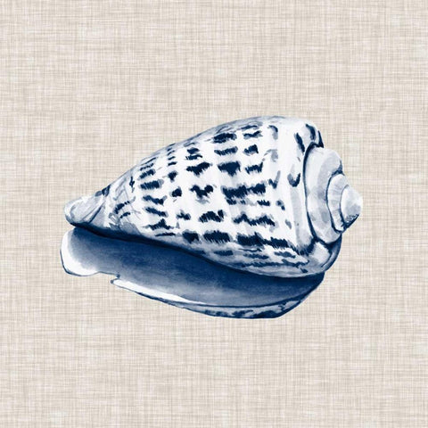 Ocean Memento II Black Modern Wood Framed Art Print with Double Matting by Vision Studio