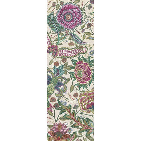 Tropical Chintz I Gold Ornate Wood Framed Art Print with Double Matting by Wang, Melissa