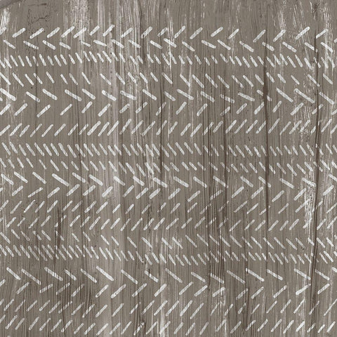 Weathered Wood Patterns II White Modern Wood Framed Art Print with Double Matting by Vess, June Erica