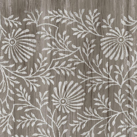 Weathered Wood Patterns VII Gold Ornate Wood Framed Art Print with Double Matting by Vess, June Erica