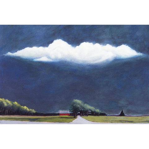 Going To Sag Harbor Black Modern Wood Framed Art Print with Double Matting by Romm, Steven