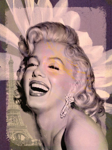 Classic Interlude White Modern Wood Framed Art Print with Double Matting by Consani, Chris