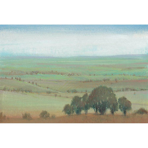 Beautiful Day I Black Modern Wood Framed Art Print with Double Matting by OToole, Tim