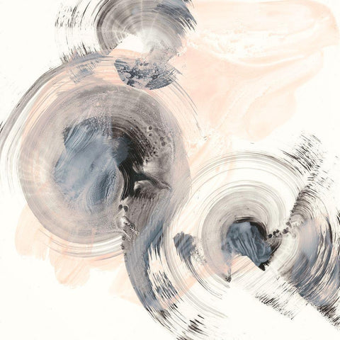 Spin Around III Black Modern Wood Framed Art Print by Harper, Ethan