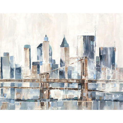 Blue Hour I Black Modern Wood Framed Art Print by Harper, Ethan