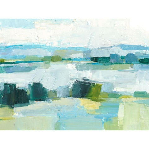 Cool Summer I Black Modern Wood Framed Art Print by Harper, Ethan