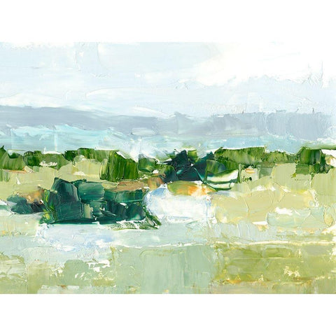 Warm Spring I Black Modern Wood Framed Art Print by Harper, Ethan