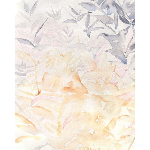 Whispering Boughs II Gold Ornate Wood Framed Art Print with Double Matting by Parker, Jennifer Paxton