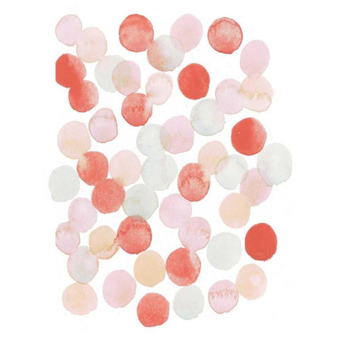 Candy Pattern I White Modern Wood Framed Art Print by Popp, Grace