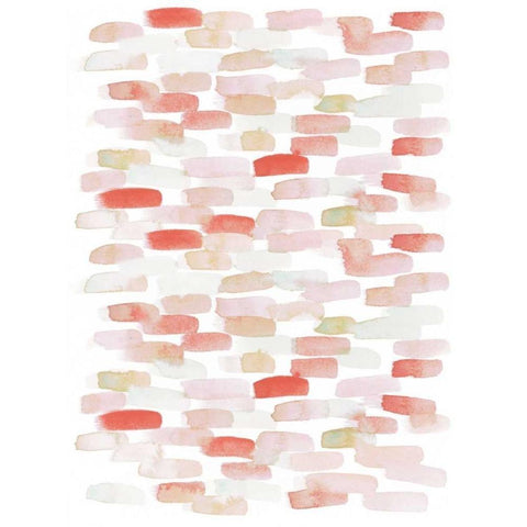 Candy Pattern IV White Modern Wood Framed Art Print by Popp, Grace