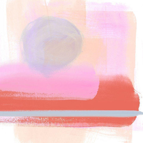 Translucent Madras III White Modern Wood Framed Art Print by Parker, Jennifer Paxton