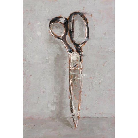 Cut it Out II White Modern Wood Framed Art Print by Harper, Ethan