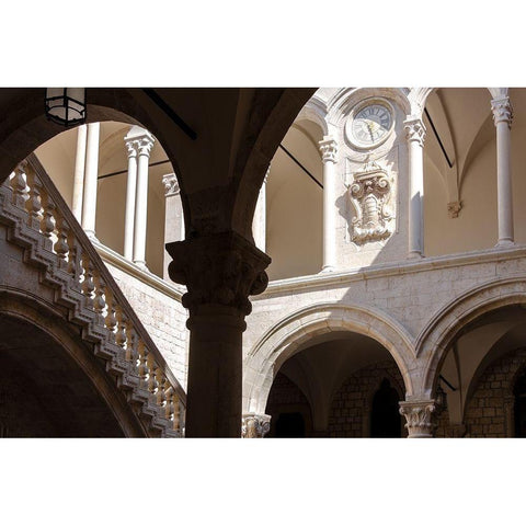 Inviting - Dubrovnik, Croatia Black Modern Wood Framed Art Print by DeNardo, Laura