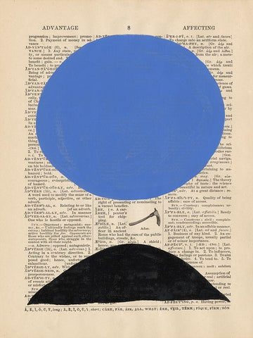 Modern Definition III White Modern Wood Framed Art Print with Double Matting by Stramel, Renee W.