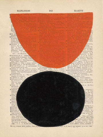 Modern Definition IV White Modern Wood Framed Art Print with Double Matting by Stramel, Renee W.