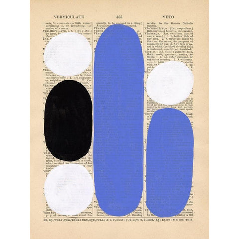 Modern Quotation II White Modern Wood Framed Art Print by Stramel, Renee W.