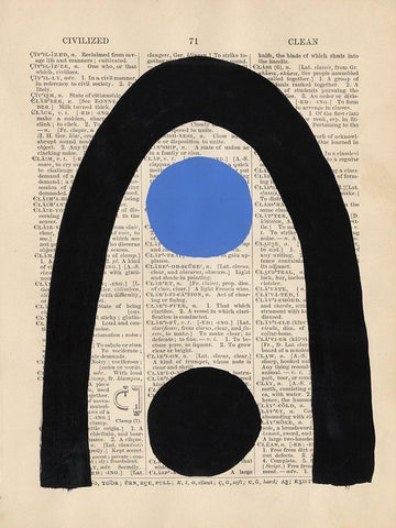 Modern Quotation III White Modern Wood Framed Art Print with Double Matting by Stramel, Renee W.