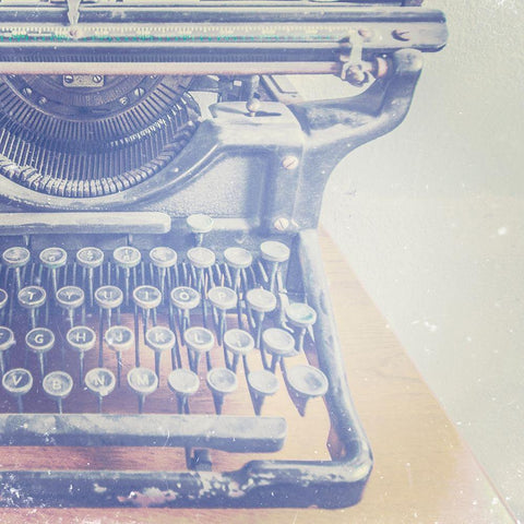 Vintage Office VI White Modern Wood Framed Art Print with Double Matting by Brown, Thomas