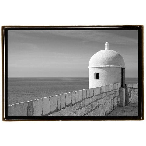 Dubrovnik, Croatia I White Modern Wood Framed Art Print by DeNardo, Laura