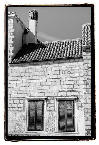 Dubrovnik, Croatia III Black Ornate Wood Framed Art Print with Double Matting by DeNardo, Laura