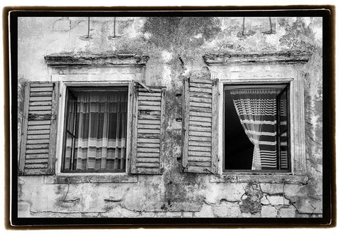 Catching the Breeze White Modern Wood Framed Art Print with Double Matting by DeNardo, Laura