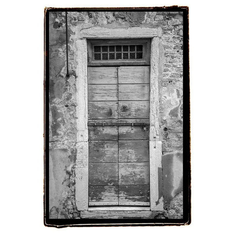 Timeworn White Modern Wood Framed Art Print by DeNardo, Laura