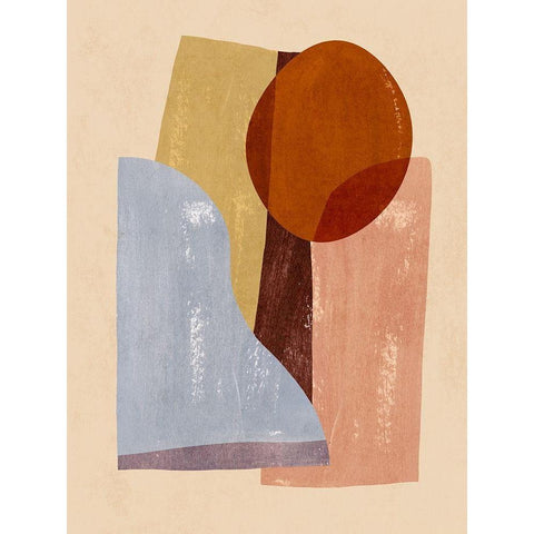 Sweet Sahara I Black Modern Wood Framed Art Print by Warren, Annie