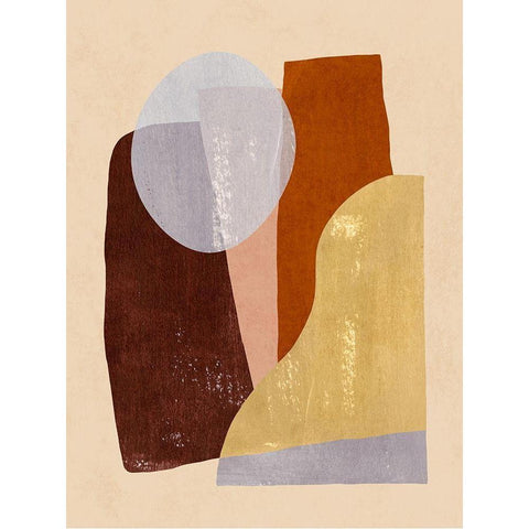 Sweet Sahara II Black Modern Wood Framed Art Print by Warren, Annie