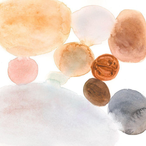 Marble Wash II Black Modern Wood Framed Art Print by Barnes, Victoria