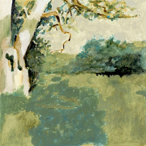 Sun Patch I Black Modern Wood Framed Art Print by Barnes, Victoria