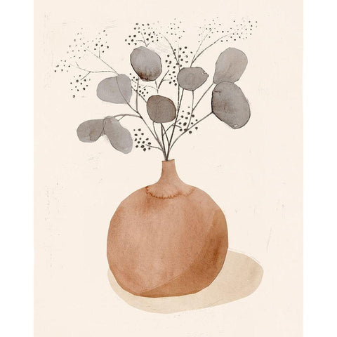 La Planta I Black Modern Wood Framed Art Print by Barnes, Victoria