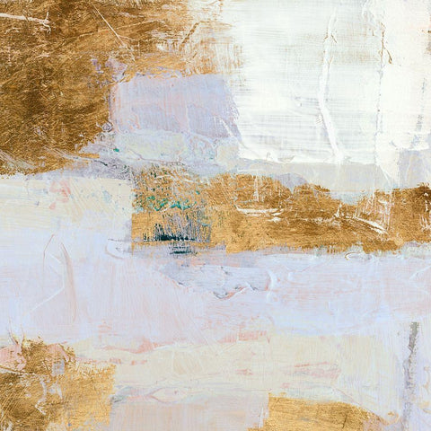 Reprieve V Gold Ornate Wood Framed Art Print with Double Matting by Barnes, Victoria